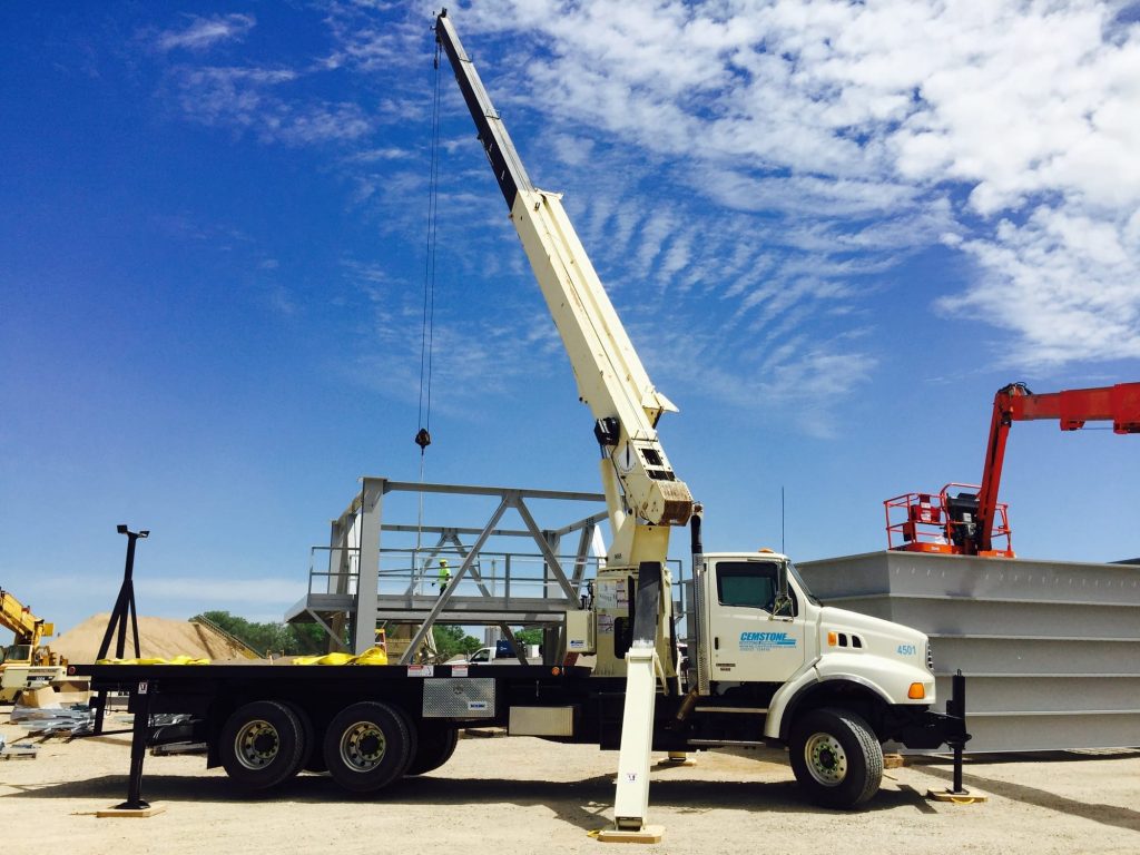 National NBT60L 60 ton boom truck with 151 ft main boom