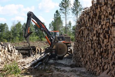 Serco Loaders for tree logging