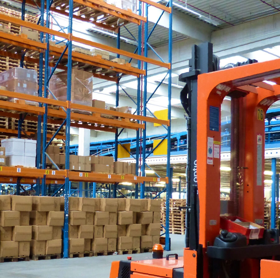 Stocked warehouse for OEM and aftermarket equipment parts and services