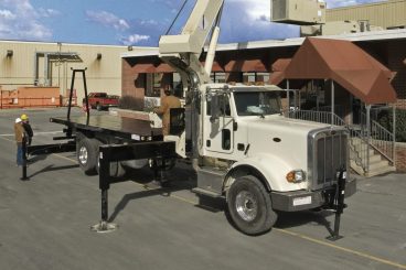 National Crane Boom Truck for Rent