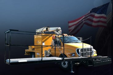 Government Vocational Truck with Catwalk