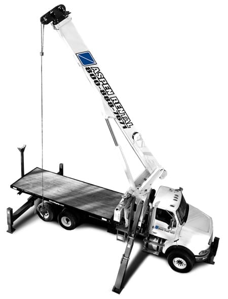 Crane and Boom Truck for Rent