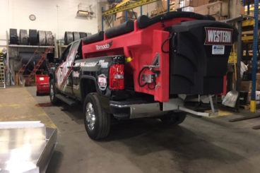 Western Plows Tornado Spreader