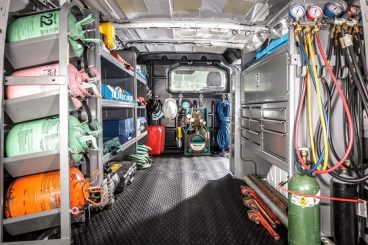 Adrian Steel interior van storage solutions