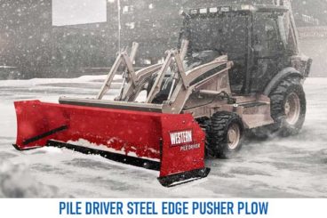 Western Steel Edge Pile Driver Plow