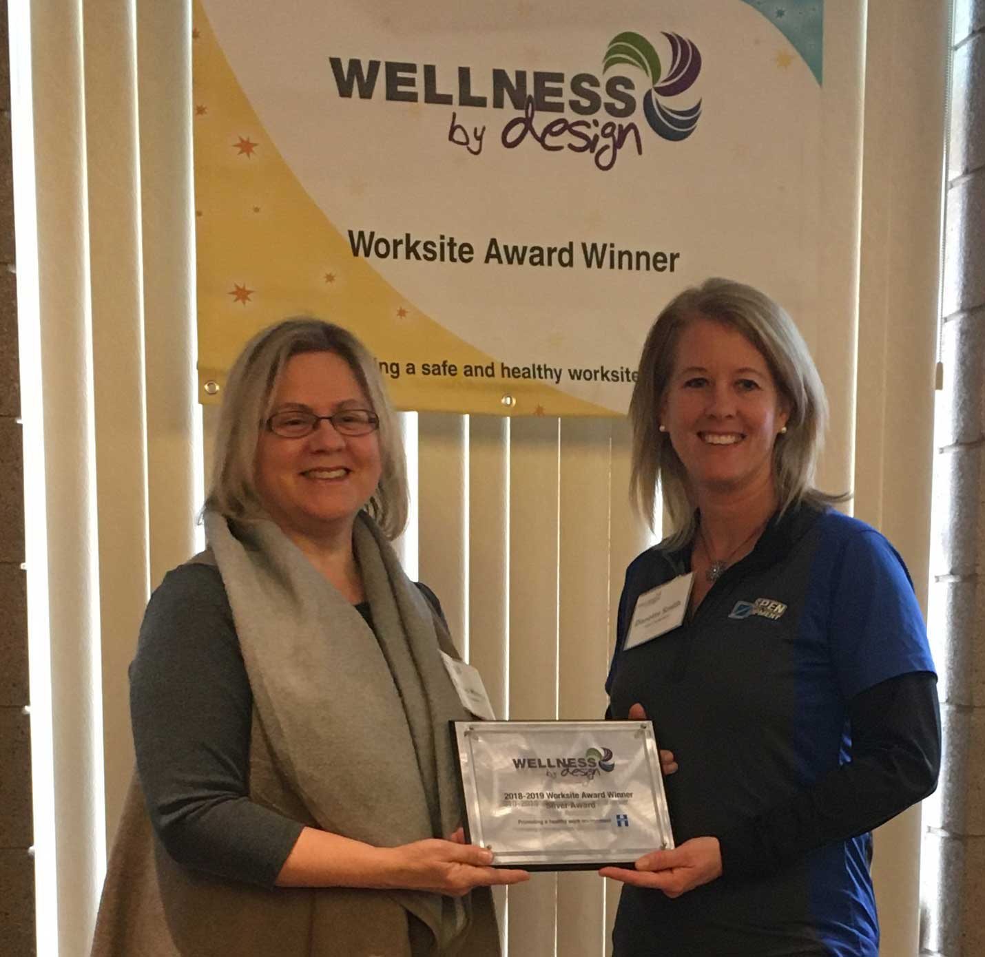 Aspen Equipment Receives Silver Award for Workplace Wellness Program