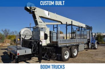 custom built boom trucks
