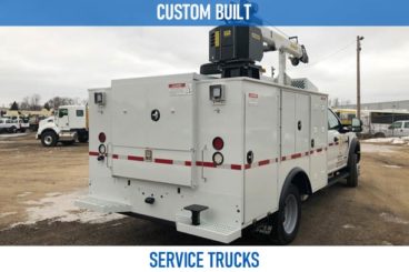 custom built service trucks