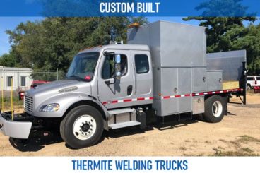 custom built thermite welding trucks