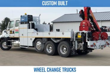 custom built wheel change trucks