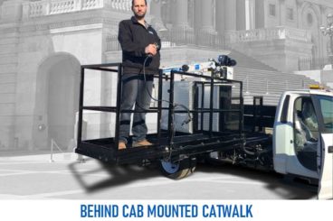 cab mounted catwalk
