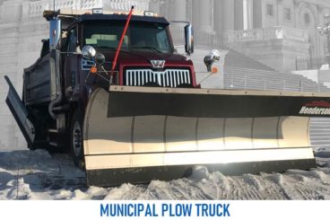municipal plow truck