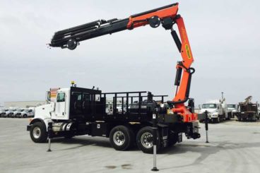 Palfinger PK33002EH articulating crane with purpose-built body