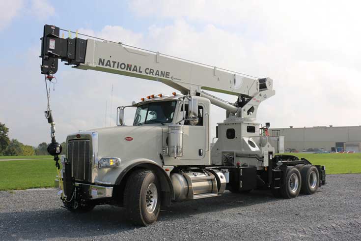 National Crane NBT60L 60 ton boom truck with 151 ft main boom