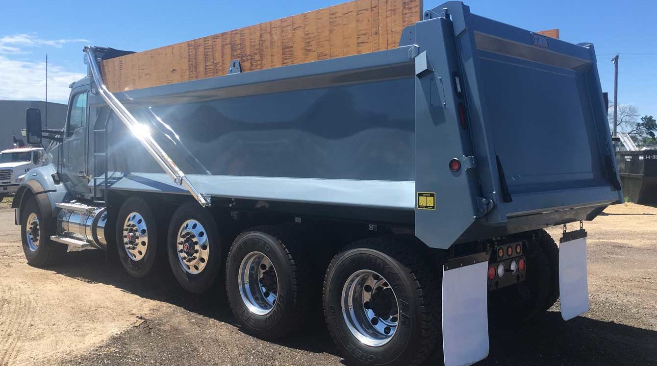 Bibeau BFL 19'6 Hardox steel dump truck bed