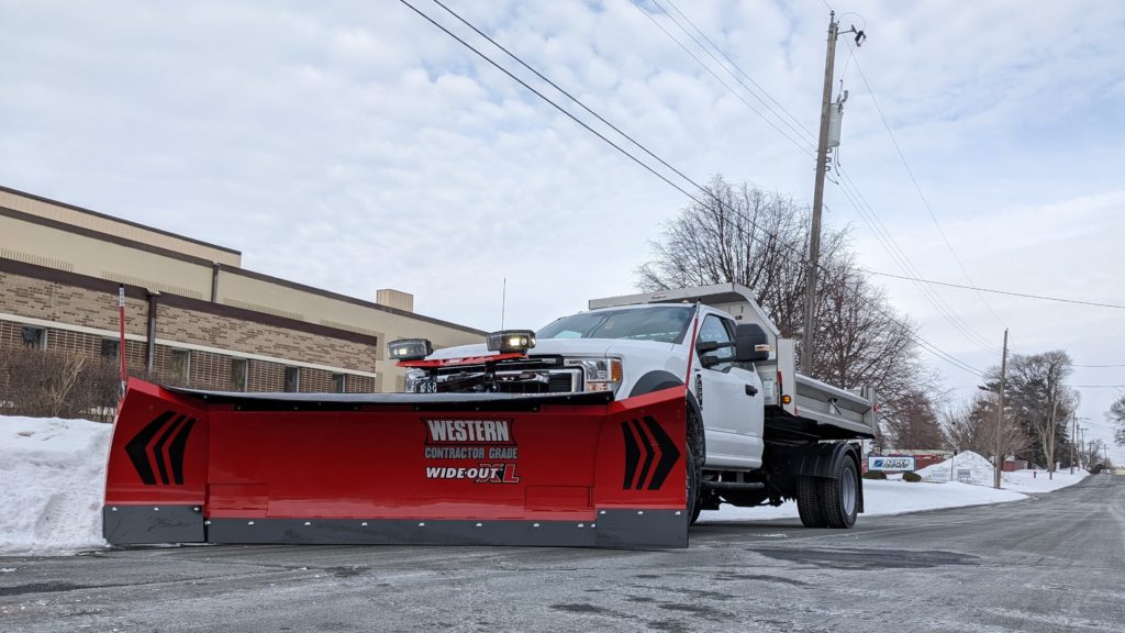 Western utv salt spreader