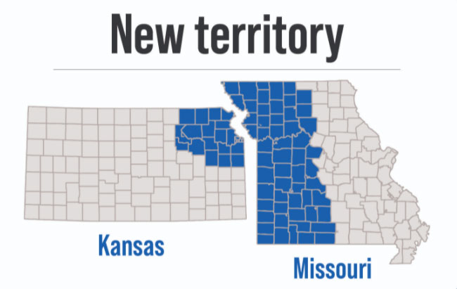 Aspen Equipment expands its territory into Missouri and Kansas