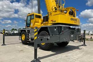Grove GRT8120 rough terrain crane