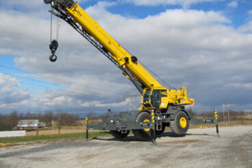Grove RT770E 70 ton rough terrain heavy crane at Aspen Equipment