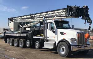 National Crane NBT60XL with 60 ton load rating, 151 ft hydraulic boom
