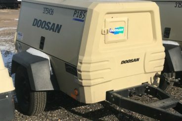 2016 Doosan P185 Portable Power air compressor, 185 cfm, diesel engine