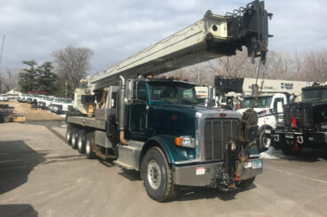 National Crane NBT45 swing seat boom truck with 45 ton load rating