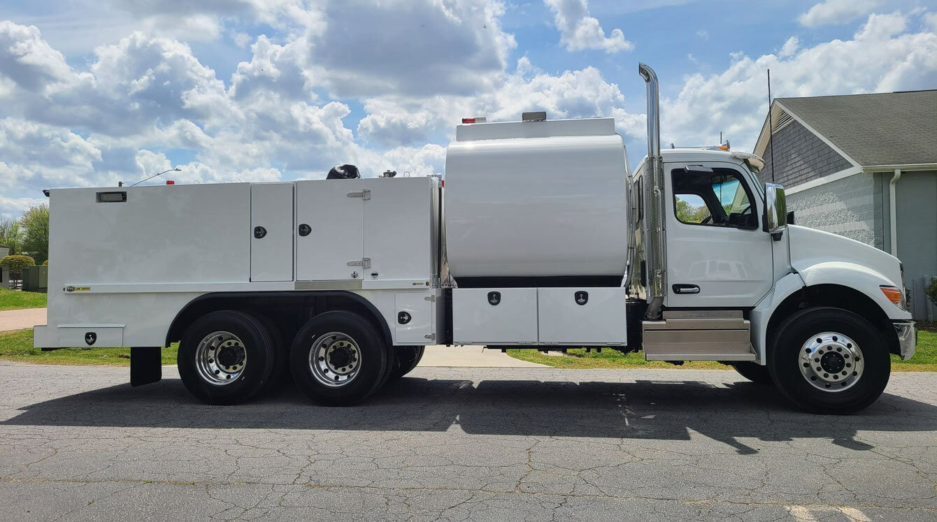 Aspen Equipment purpose built lube skid truck solutions