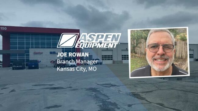 Aspen Equipment Promotes Nathan Rowan to Branch Manager