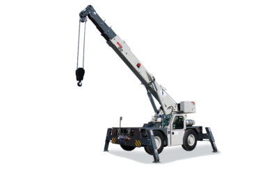 Grove GCD20 carrydeck crane with 54.5 ft full power boom and 20 ton lift capacity