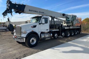 2024 National Crane NBT55L 55 ton boom truck, Peterbilt 567