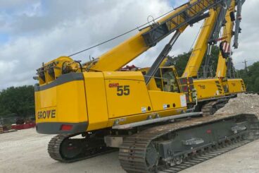 Grove GHC55 telescoping crawler crane