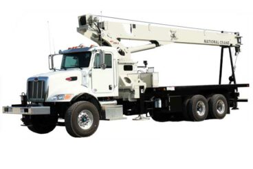 National Crane NBT30H-2 30 ton stand-up boom truck, available in three boom lengths