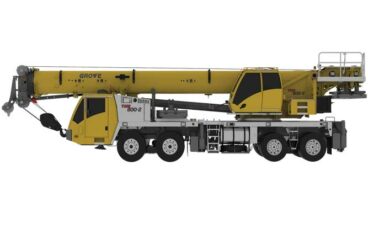 Grove TMS800-2 80 ton truck mounted crane