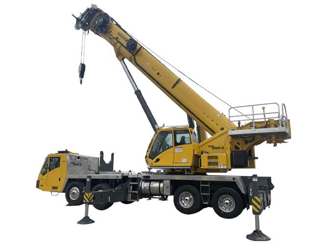 Grove TMS9000-2 truck-mounted crane