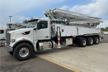 Everdigm 48 meter concrete boom pump truck