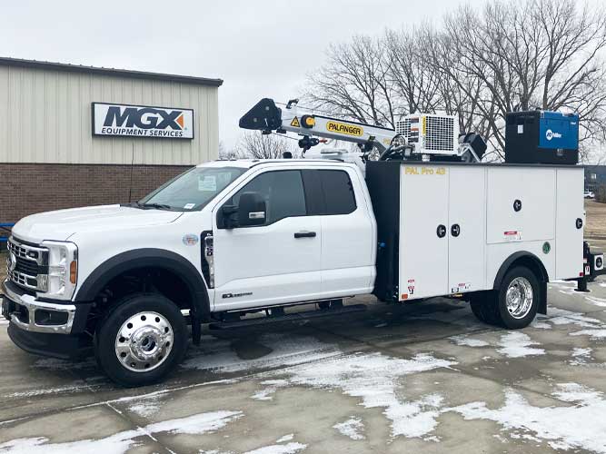 Ford F-550 Pal Pro 43 Crane Mechanics Truck